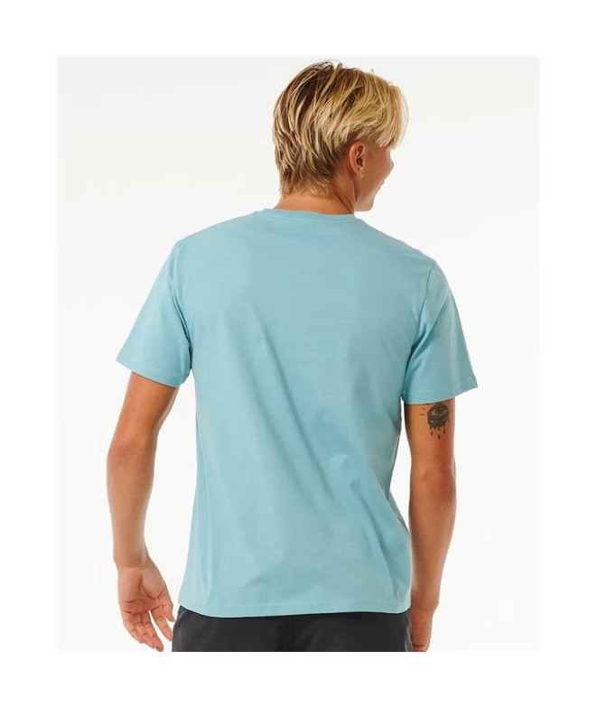 Camiseta Rip Curl Ícone Big Mumma Homem Azul