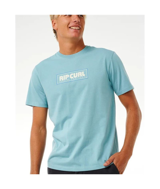 Camiseta Rip Curl Ícone Big Mumma Homem Azul