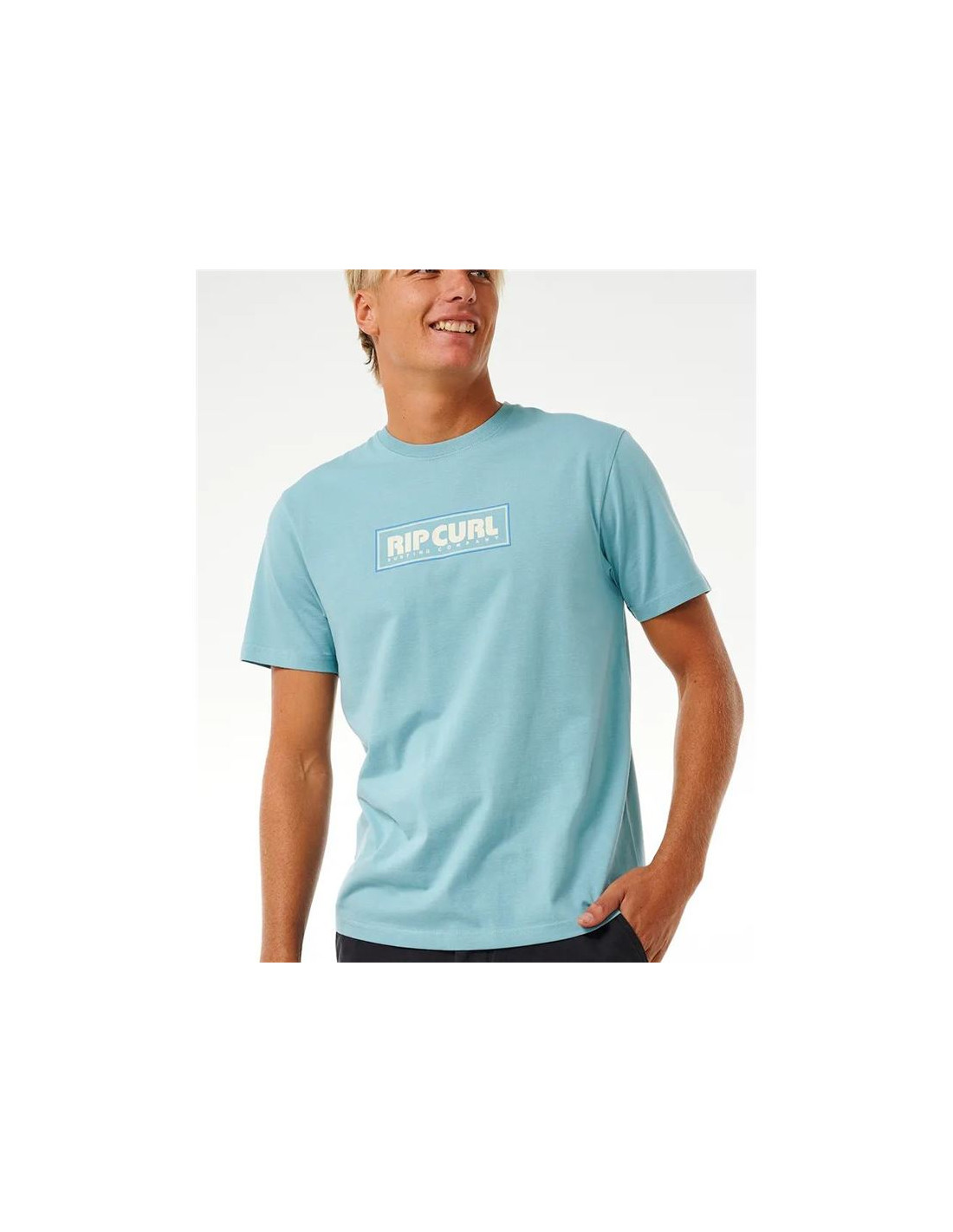 Rip Curl Icon - Blanco - Camiseta Hombre