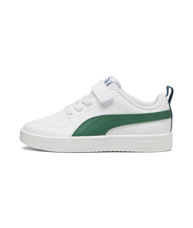 Chaussures Puma Rickie + Blanc/Vert