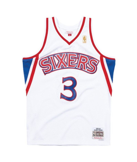 Camiseta Mitchel and Ness NBA Sixers