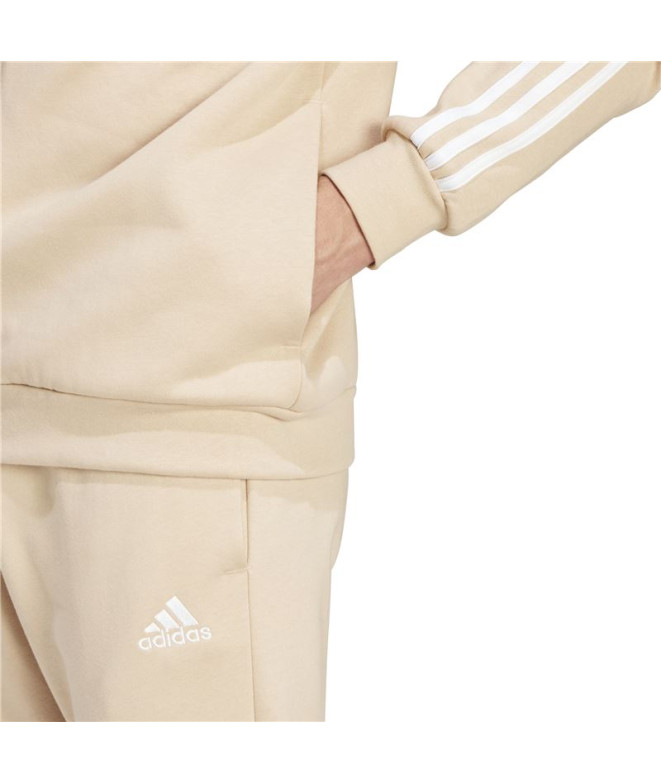 Chándal adidas Basic Fleece 3 Bandas Hombre Beige