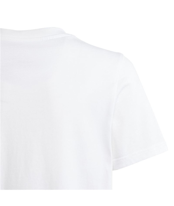 Camiseta adidas B Camo Lin Menino Branco