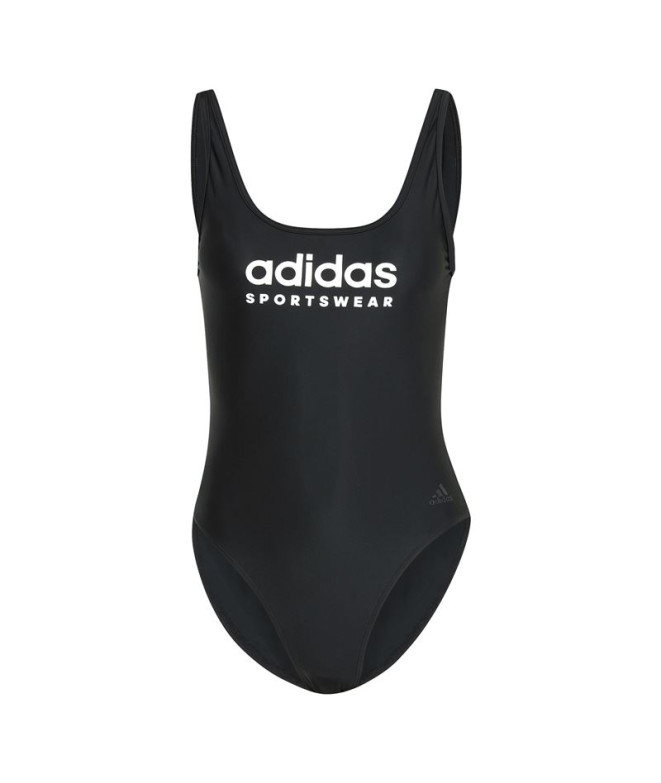 Fato de banho Natação adidas Mulher de Sportswear U-Back Preto