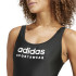 Fato de banho Natação adidas Mulher de Sportswear U-Back Preto