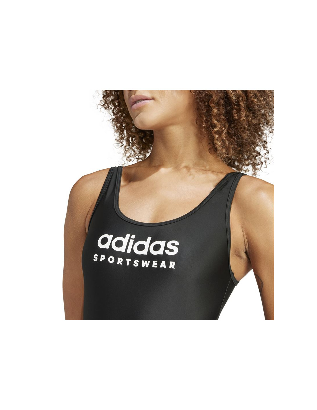 Maillot de bain de Natation adidas Sportswear U-Back Femme Noir