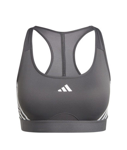 DKNY Sport Strappy Sports Bra Dark Grey S M L