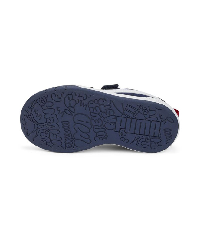Sapatilhas Puma Multiflex Mesh Menino Navy