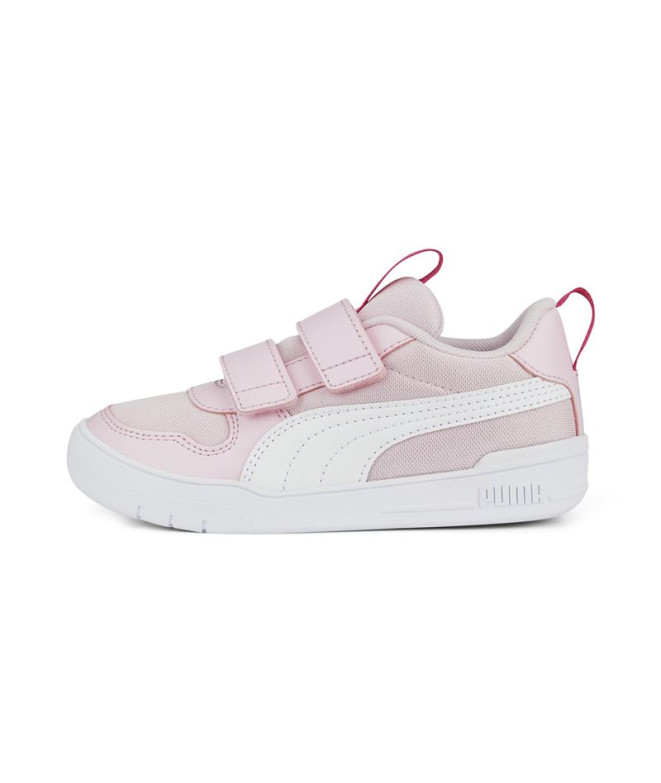 Chaussures Fille Puma Multiflex Mesh Pink