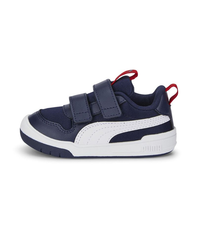Zapatillas Puma Multiflex Mesh Niño Navy
