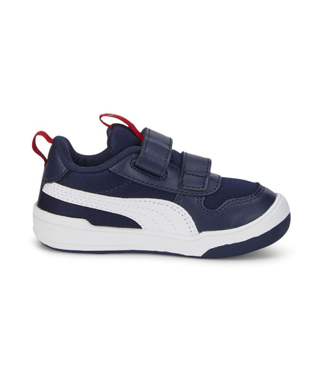 Zapatillas Puma Multiflex Mesh Niño Navy