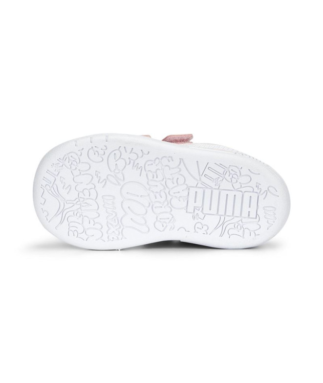 Zapatillas Puma Multiflex Mesh Niño Rosa