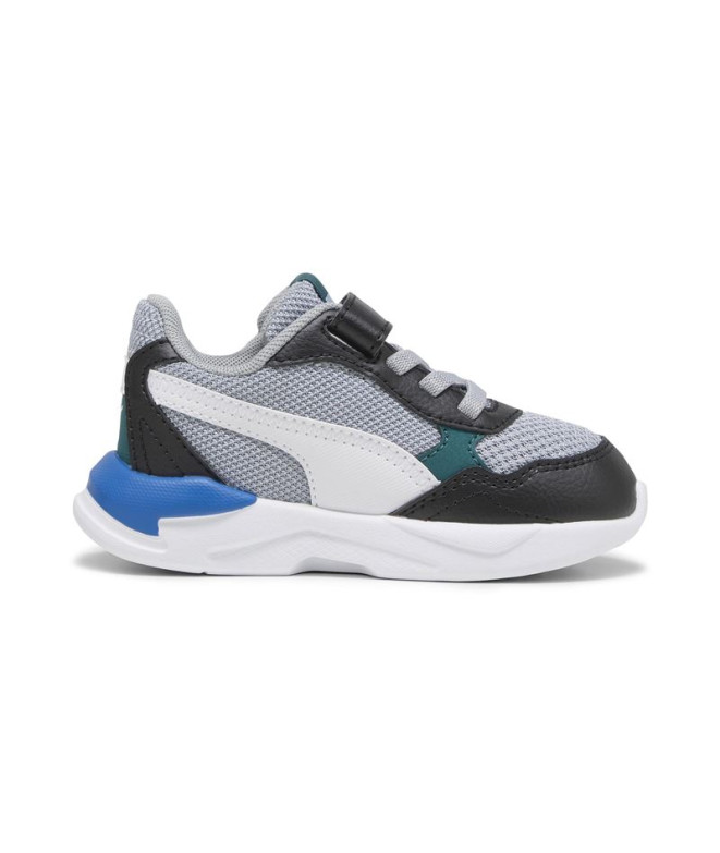 Chaussures de Puma X Ray Speed Lite Ac Enfant Gris Blanc