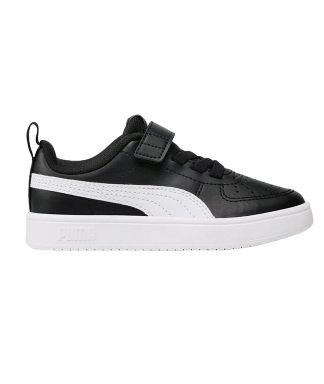 Zapatillas de Puma Rickie+ Ps Infantil Negro
