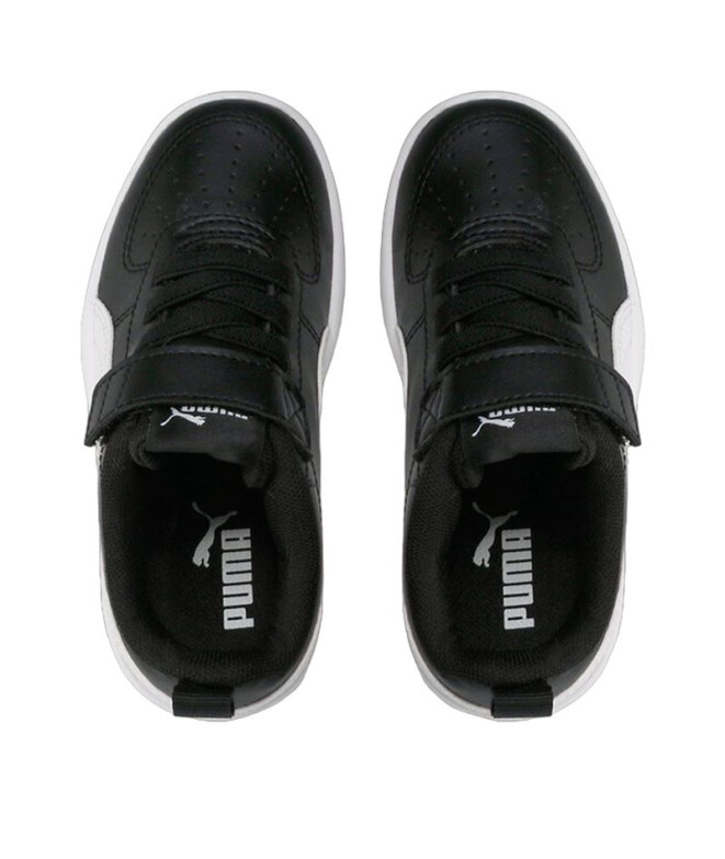 Chaussures de Puma Rickie+ Ps Enfant Noir