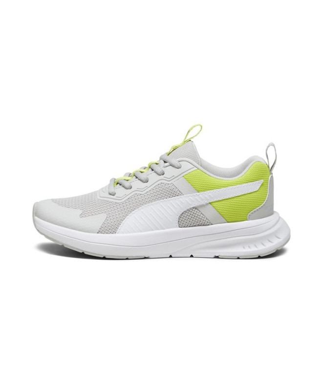 Sapatilhas Infantil Puma Evolve Run Mesh Cinzento-amarelo