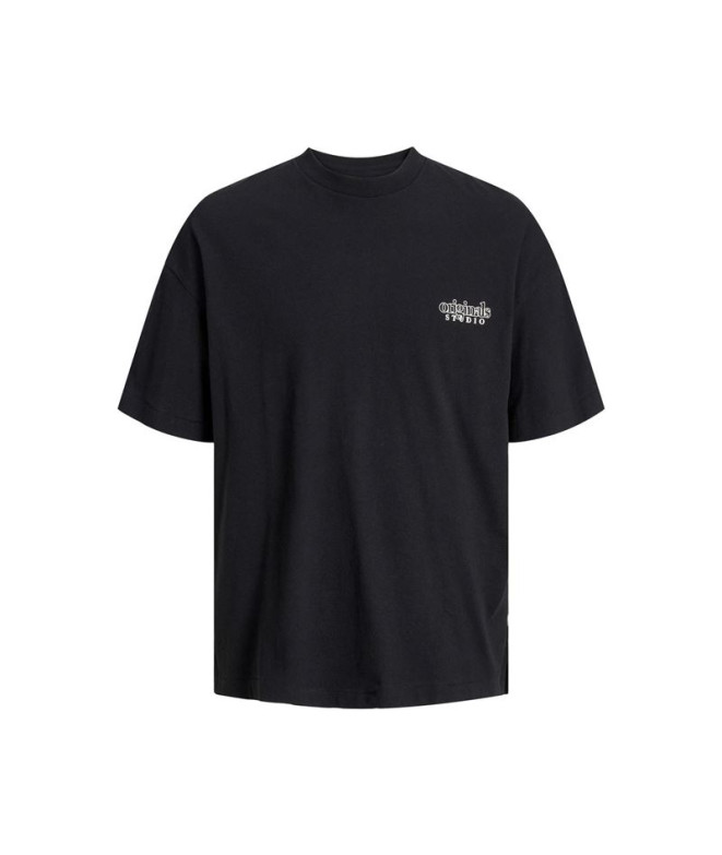 T-shirt Homme Jack And Jones bari Back Noir