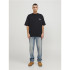 Camiseta Homem Jack And Jones bari Back Preto