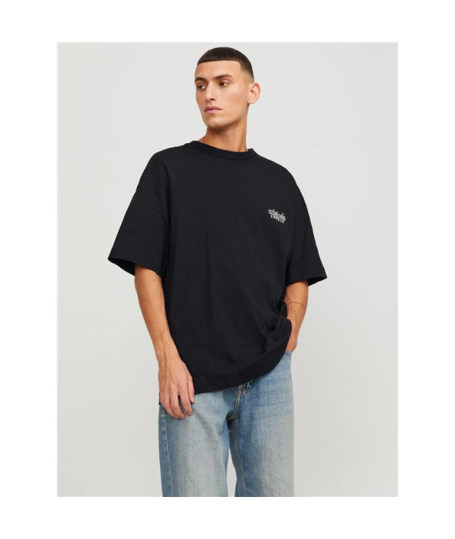 T-shirt Homme Jack And Jones bari Back Noir