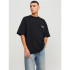 Camiseta Homem Jack And Jones bari Back Preto