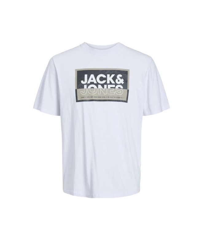 Camiseta Jack And Jones logan Hombre Blanco