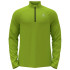 Sweat de Trail Odlo Mid Layer Essential 1/2 Zip Homme Lima