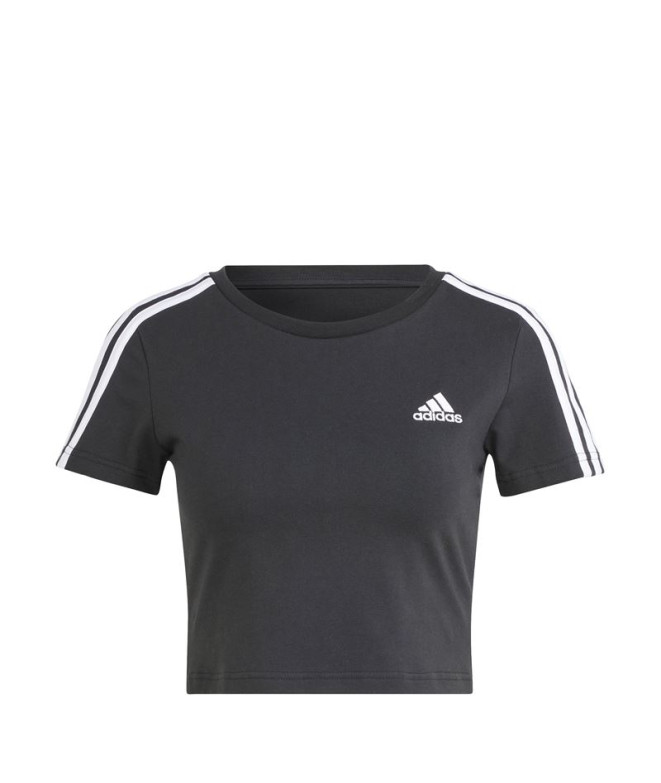 Camiseta adidas 3S Baby Mulher Preto