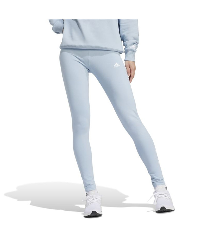 Leggings adidas Perna Lin Mulher Azul