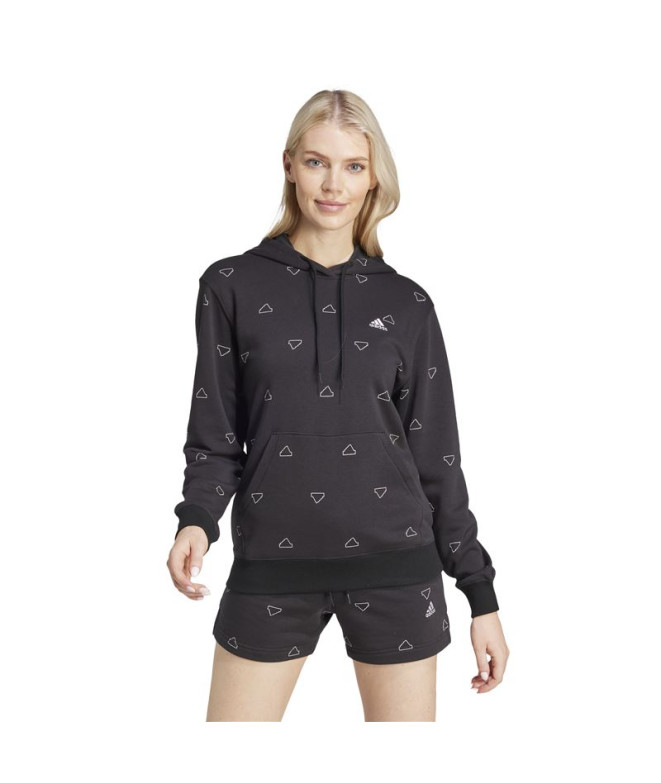Conjunto Adidas French Terry Mujer Negro