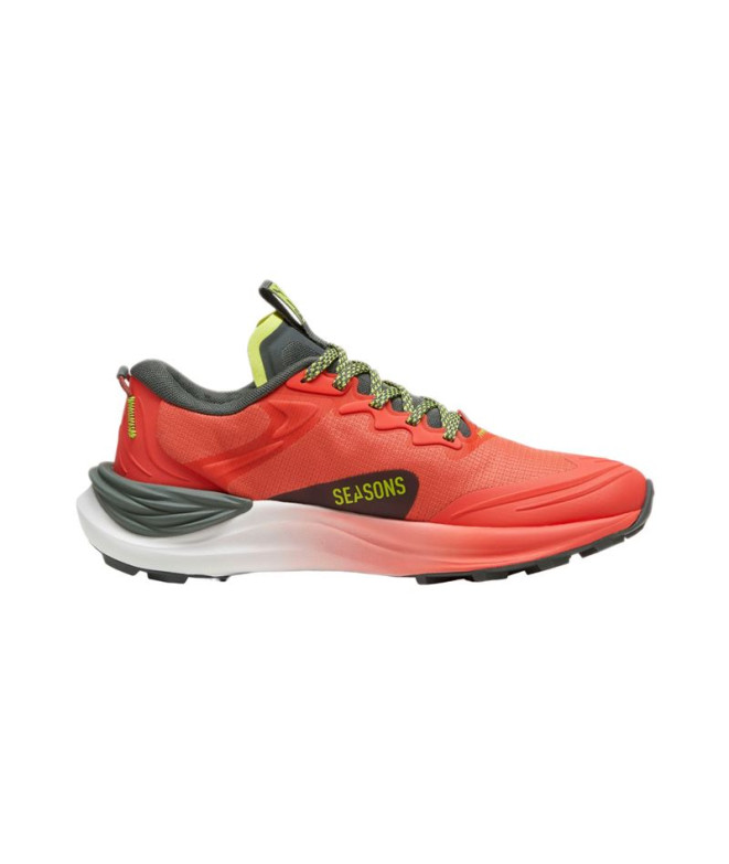 Sapatilhas Trail Mulher por Puma Electrify NITRO 3 Vermelho