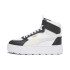 Chaussures Puma Karmen Rebelle Mid Femme Blanc-Noir