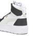 Chaussures Puma Karmen Rebelle Mid Femme Blanc-Noir