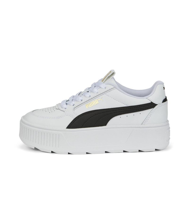 Zapatillas Puma Karmen Rebelle Infantil Blanco-Negro