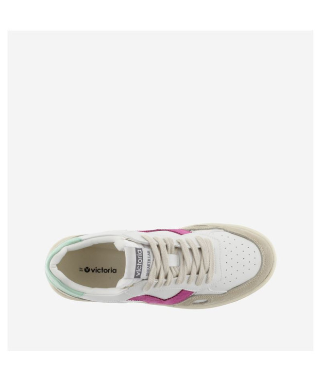 Zapatillas Victoria Seul Efecto Piel & Serraje...