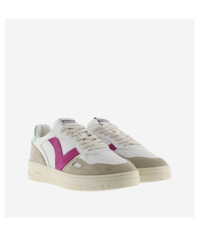 Zapatillas Victoria Seul Efecto Piel & Serraje...