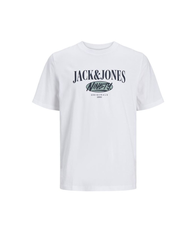 Camiseta Homem Jack And Jones cobin Bright White