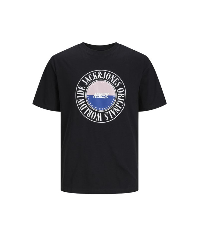 T-shirt Jack And Jones cobin Homme Noir