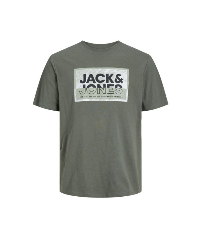 Camiseta Jack And Jones logan Infantil Agave Green
