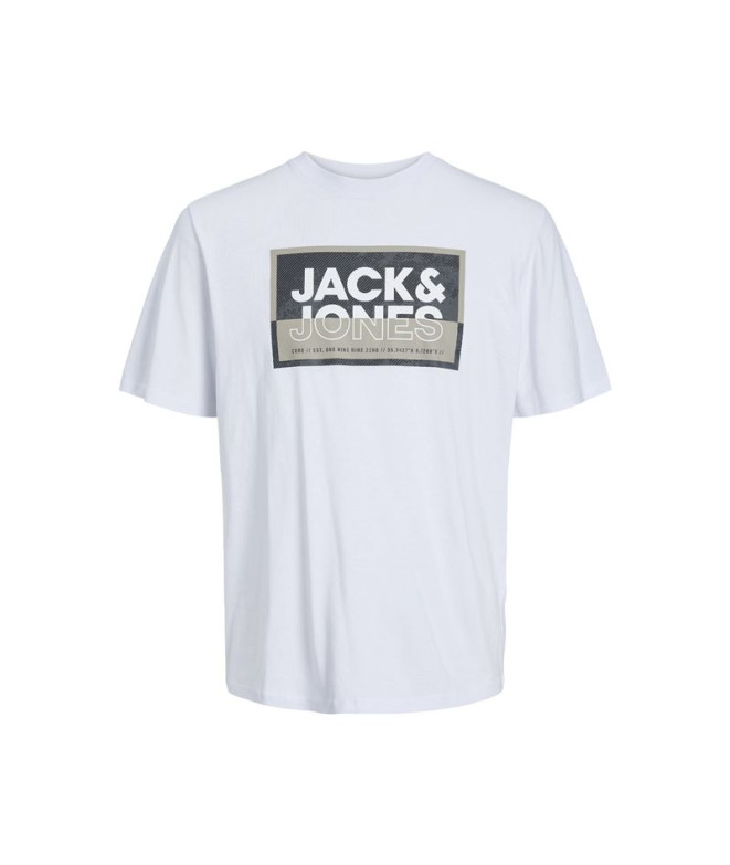 Camiseta Homem Jack And Jones logan Branco