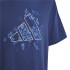 Camiseta por Fitness adidas Essentials Uni Train Infantil Azul