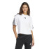 Camiseta adidas Future Icons 3 Bandas Mujer Blanco