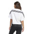Camiseta adidas Future Icons 3 Bandas Mujer Blanco