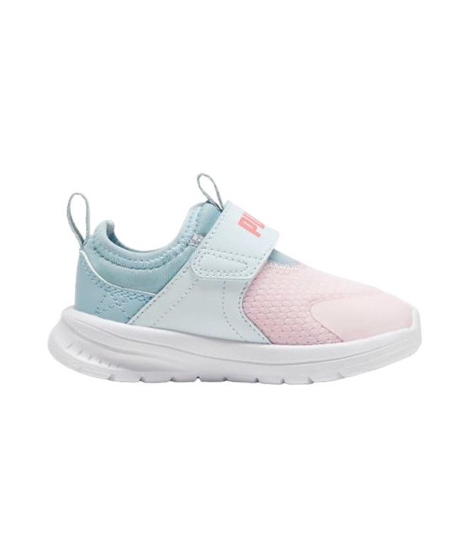 Chaussures Lèvre Puma Evolve sur Whisp Of Rosa Enfant