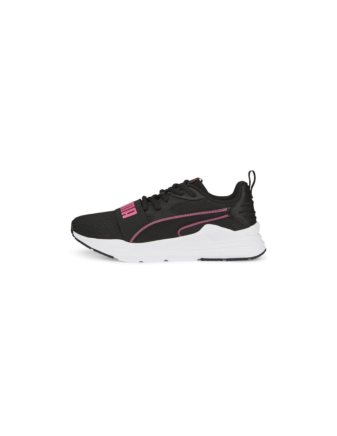 Chaussure puma 2024 noir et rose