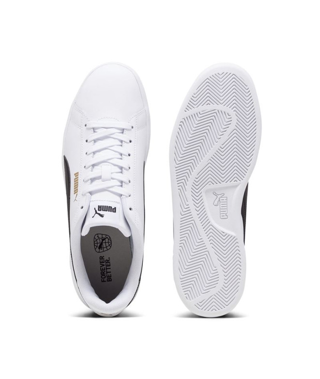 Sapatilhas Homem Puma Smash 3.0 Branco Preto