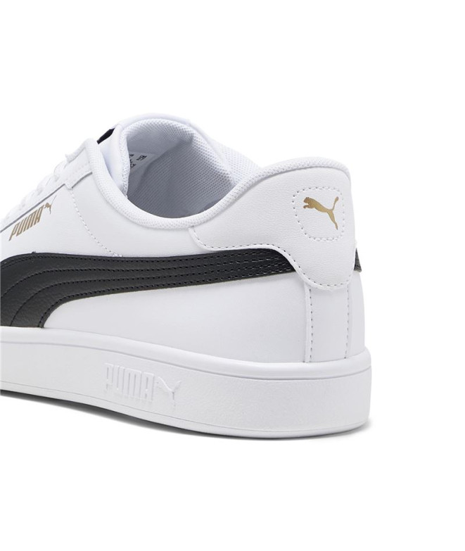 Sapatilhas Homem Puma Smash 3.0 Branco Preto