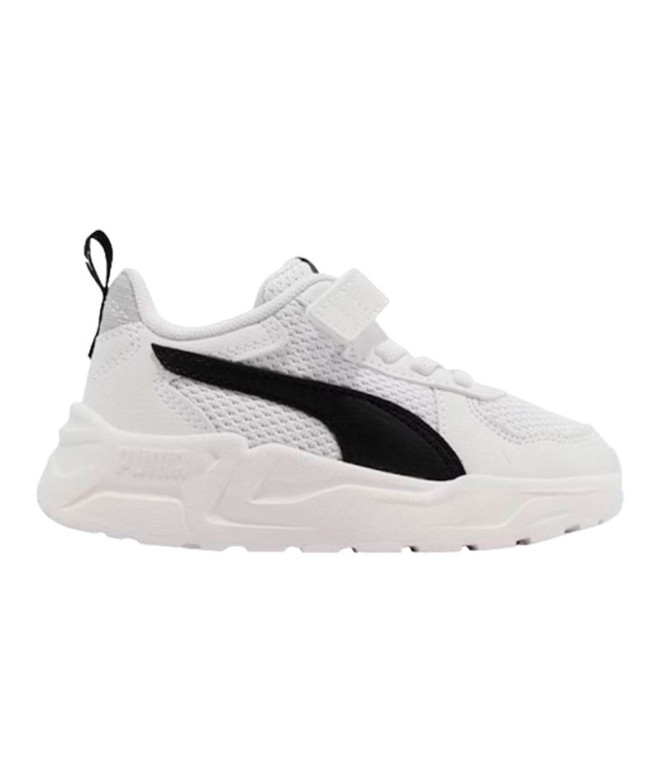Sapatilhas da Puma Trinity Lite Ac+ Infantil Branco-Negro
