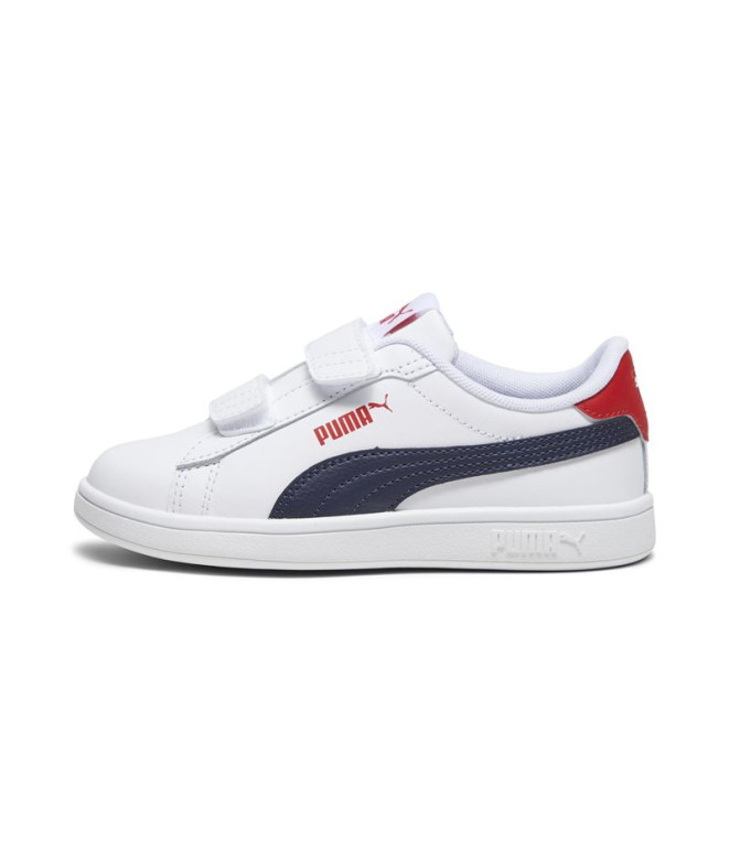 Zapatillas de Puma Smash 3.0 Infantil Blanco