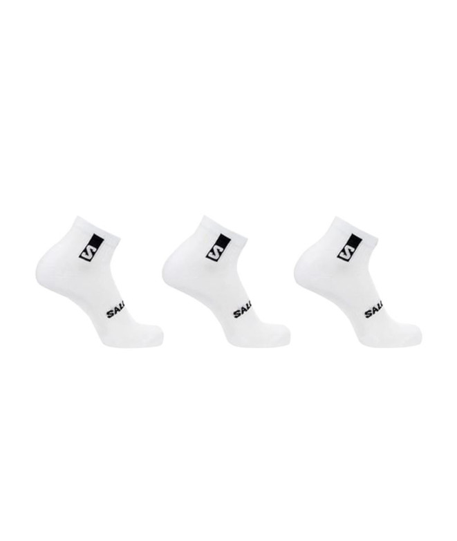 Chaussettes de Fitness Salomon 3-Pack-White