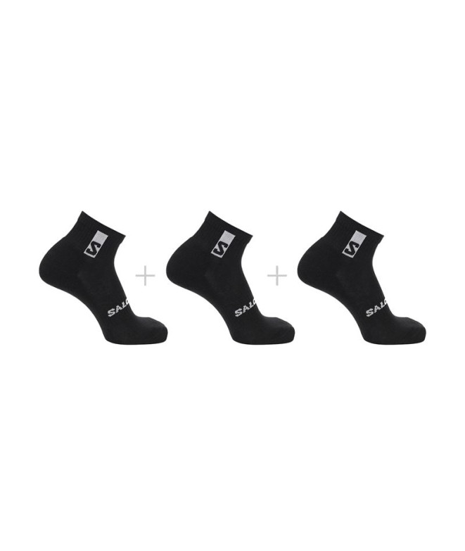 Chaussettes de Fitness Salomon 3-Pack Noir